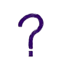 Imagem de um ponto de interrogação